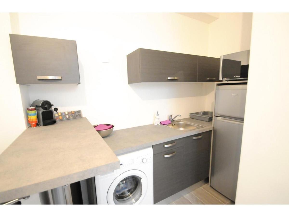 Superbe Studio Meuble Cosy Avec Lit Superconfort Au Calme Jean Medecin Nice Buitenkant foto