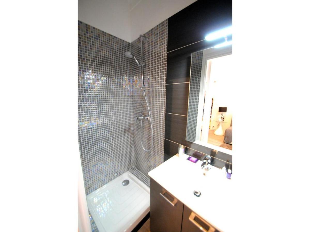 Superbe Studio Meuble Cosy Avec Lit Superconfort Au Calme Jean Medecin Nice Buitenkant foto